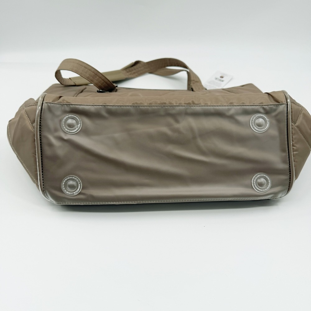Lug Trotter Tote Bag in Sand Star Interior Print NWT Tote Work Bag Carry On - Picture 6 of 13